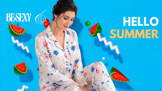 SATIN PAJAMAS - Mina Femme