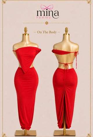 Scarlet Desire Two-Piece Lingerie Set - JOLY 2350