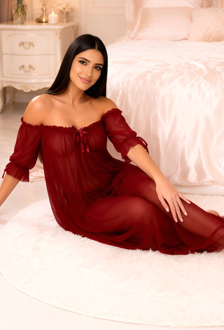 Moonlight Whisper Maxi Nightgown - R Cash