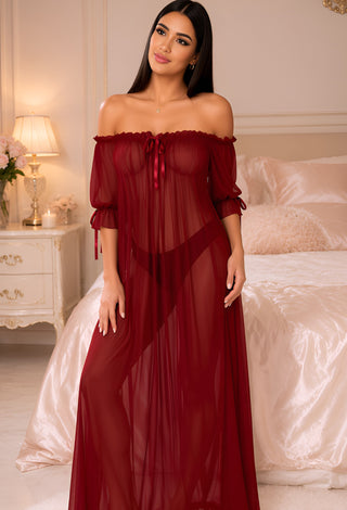 Moonlight Whisper Maxi Nightgown - R Cash