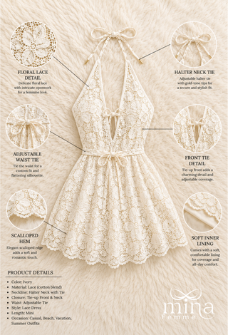 Feminine Bridal Lace Lingerie - R483