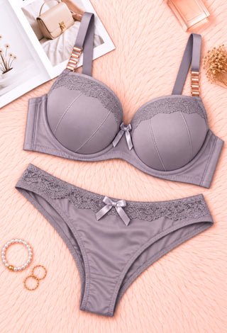 Bella Bloom Push-Up Bra & Panty Set - Fsn 30512