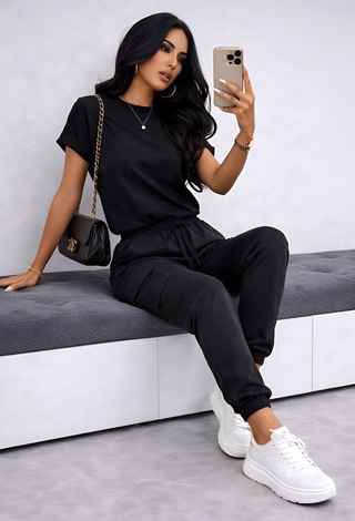 Femme 3085 Cotton Soft Long Pajama Set