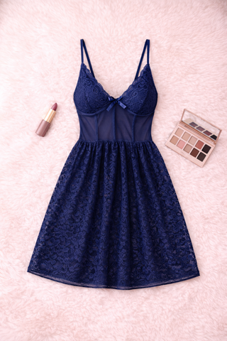 Women's Sexy lace Nightgown - R421