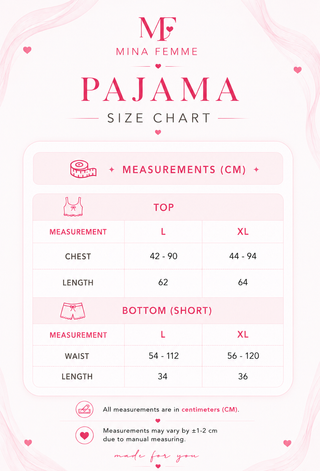 W649 Satin short Pajama Set