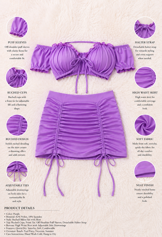 Soft & Stylish 2-Piece Lingerie Set in Butter Fabric - Joly 2061