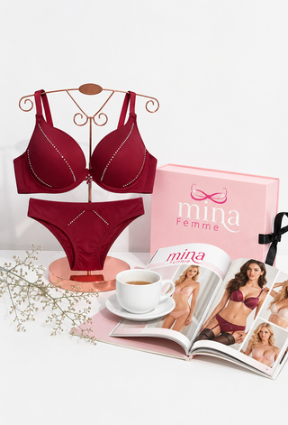 Everyday Comfort Basic Wire Bra & Panty Set - Fsn 2081