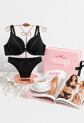 Everyday Comfort Basic Wire Bra & Panty Set - Fsn 2081