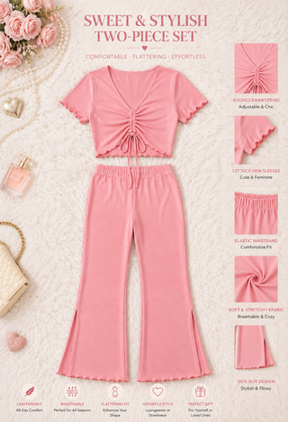 Femme 3019 Cotton Soft Long Pajama Set