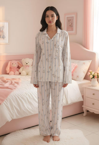 Perfect 7502 Soft Pure linen pajamas