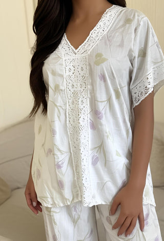 Perfect 7507 Soft Pure linen pajamas