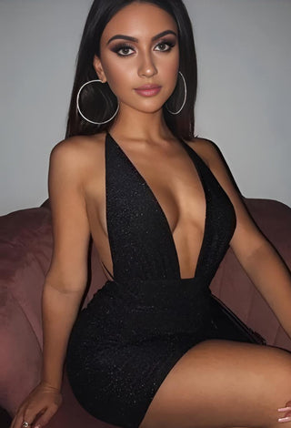 Eve-F124 Shiny Dress