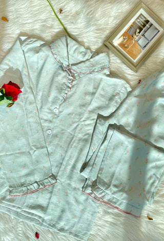 Perfect 7501 Soft Pure linen pajamas