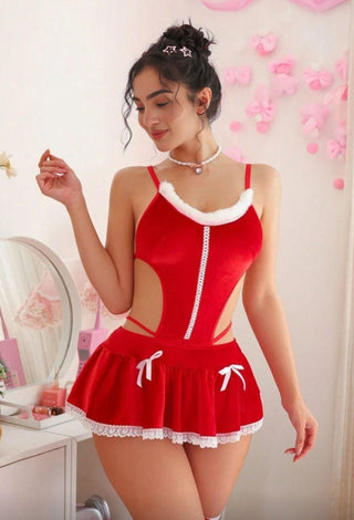 Ch 154 Velvet Christmas Costume