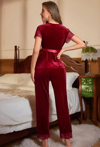Snow 3872 Women's velvet Pajama