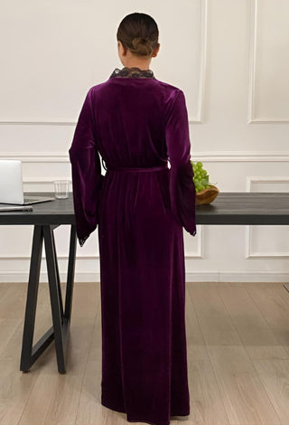 Snow 3871 Women's velvet Robe