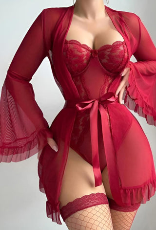 R462 Women’s  Lace Jumpsuit set