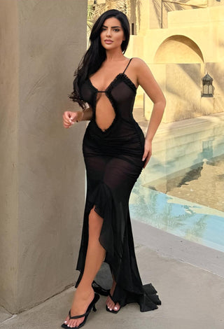 Women’s sexy Nightgown Lace for wonderful nights - R435 | Mina Femme
