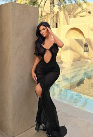 Women’s sexy Nightgown Lace for wonderful nights - R435 | Mina Femme
