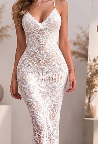 Transparent Lace Lingerie For Bridals - R345 | Mina Femme
