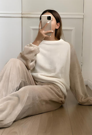 Snow 3864 Women’s Pajama polar fabric