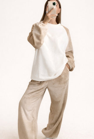 Snow 3864 Women’s Pajama polar fabric