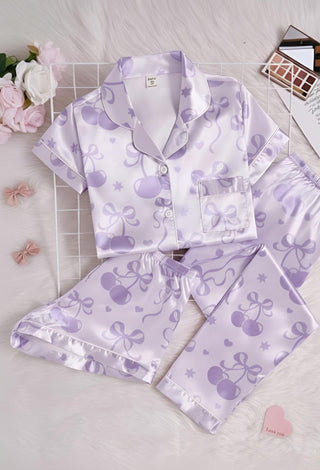 W604 Women’s set pajama satin