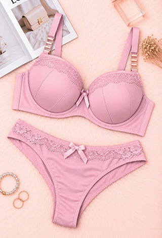 Bella Bloom Push-Up Bra & Panty Set - Fsn 30512 - Mina Femme
