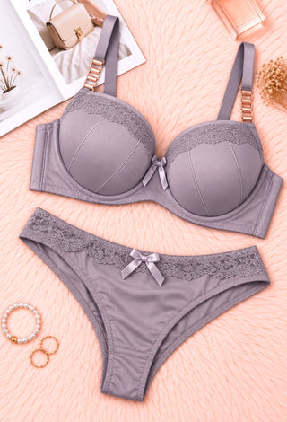 Bella Bloom Push-Up Bra & Panty Set - Fsn 30512 - Mina Femme