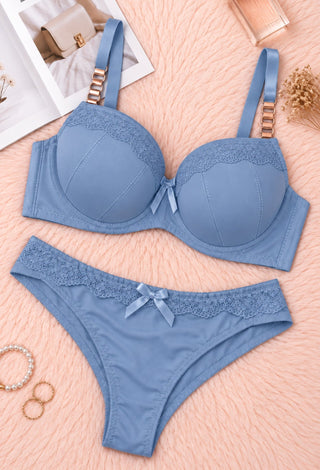 Bella Bloom Push-Up Bra & Panty Set - Fsn 30512 - Mina Femme