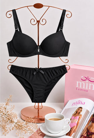 Blush Charm Bra & Panty Set - Fsn 7518 - Mina Femme