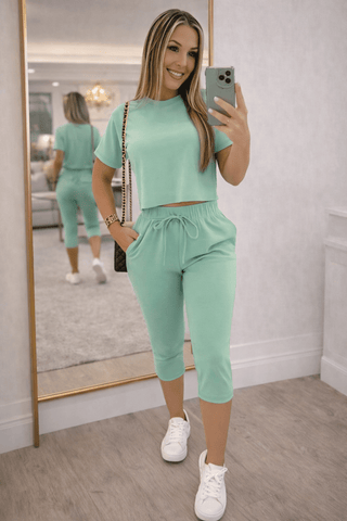 Comfort Fit Egyptian Cotton Loungewear - Femme 3083 | Mina Femme - Mina Femme
