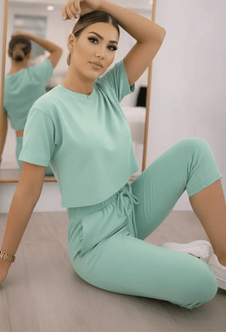 Comfort Fit Egyptian Cotton Loungewear - Femme 3083 | Mina Femme - Mina Femme