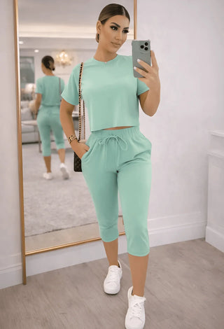 Comfort Fit Egyptian Cotton Loungewear - Femme 3083 | Mina Femme - Mina Femme