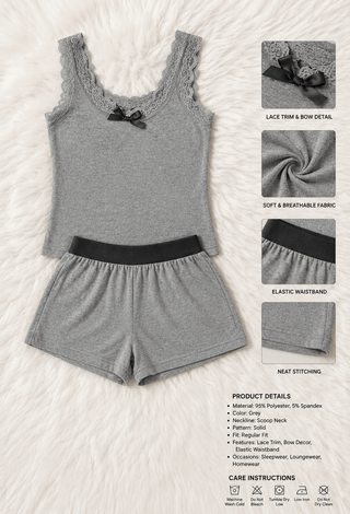 Egyptian Cotton Pajama Set for Women - Femme 4051 - Mina Femme