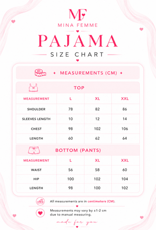 Elegance Satin Long Pajama Set -W592 | Mina Femme - Mina Femme