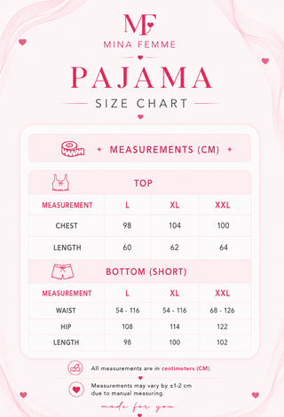 Elegant Printed 2-Piece Satin Pajama Set - W671 - Mina Femme