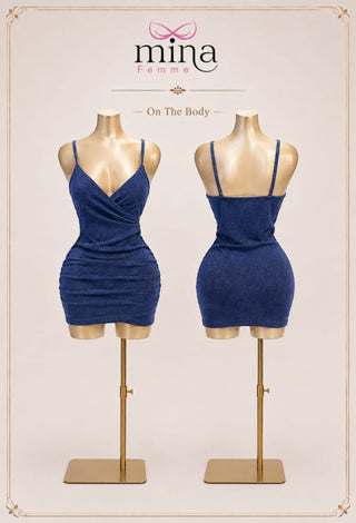 Elegant Shiny Dress For Women’s - Eve-F123 - Mina Femme