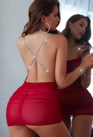 Elegant Tulle Sleepwear Lingerie - R328 - Mina Femme