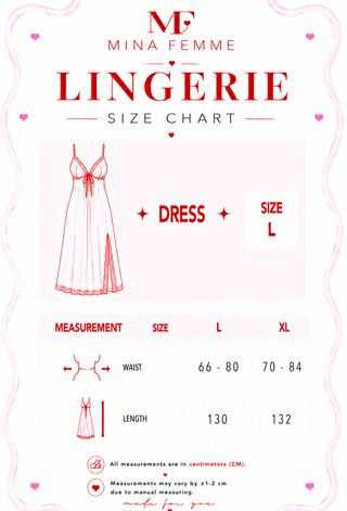 Elegant White Satin Lingerie Dress with Lace Hem - W706 - Mina Femme