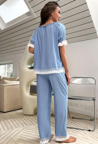Femme 2869 Cotton Long Pajama Set - Mina Femme