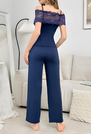 Femme 3059 Cotton Soft Long Pajama Set - Mina Femme