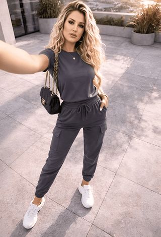 Femme 3085 Cotton Soft Long Pajama Set - Mina Femme