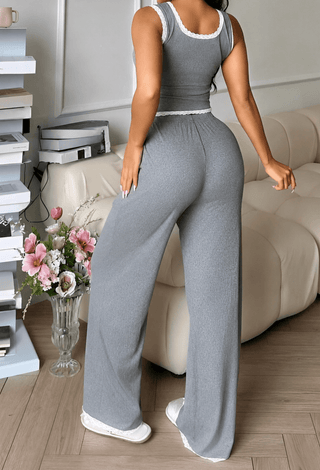 Femme 3095 Cotton Soft Long Pajama Set - Mina Femme