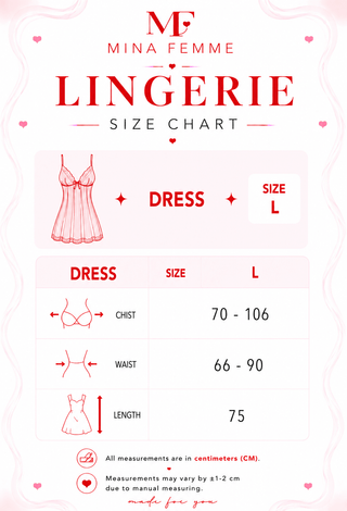French Maid Fantasy Lingerie Set - JOLY 2341 - Mina Femme