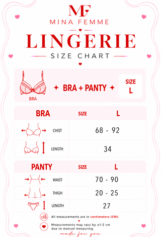 French Maid Lace Lingerie Set – JOLY 2378 - Mina Femme