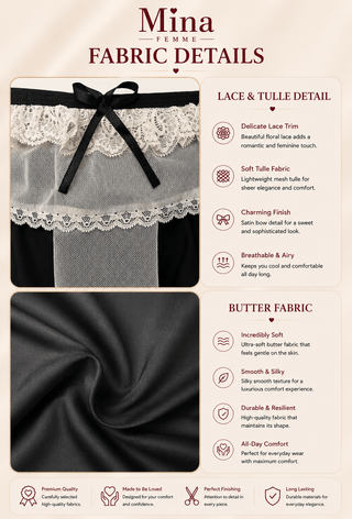 Midnight Charm Maid Teddy Bodysuit - Joly 2217 - Mina Femme