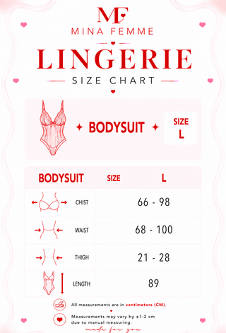 Midnight Temptation Cut-Out Teddy Bodysuit - JOLY 2395 - Mina Femme