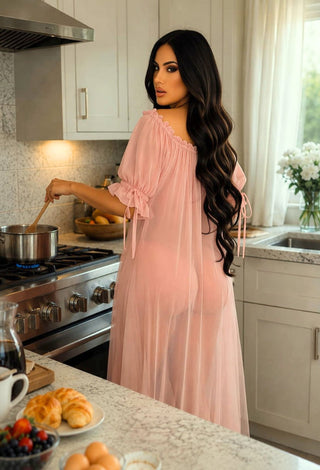 Moonlight Whisper Maxi Nightgown - R Kash - Mina Femme