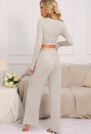 Oat Bliss Premium Egyptian Cotton Lounge Set - Femme 4096 - Mina Femme